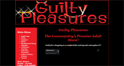 Desktop Screenshot of guiltypleasuressc.com