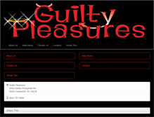 Tablet Screenshot of guiltypleasuressc.com